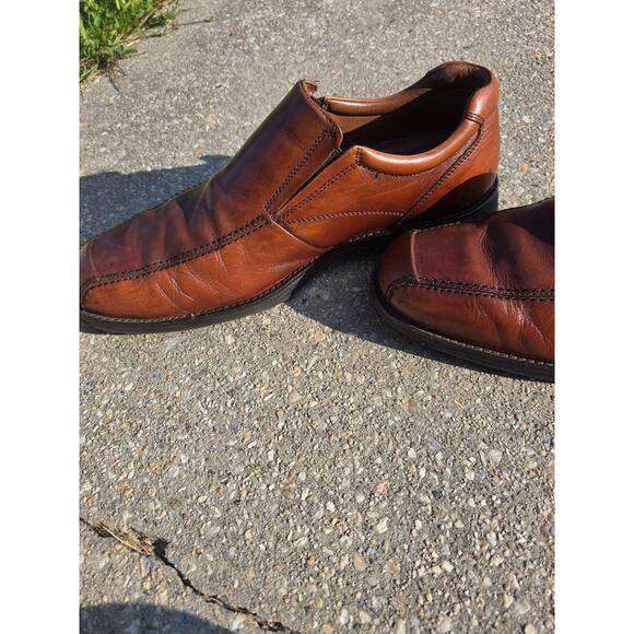 Johnston & Murphy Flex System Brown Leather Men\'s Loafers Size 11 main image 5